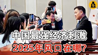 中國最強經濟刺激來襲！2025年的風口將出現在哪？大膽預測政策！