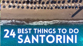 Best Things To Do in Santorini 2024 4K