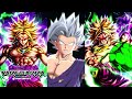 pairing the new lf merged zamasu with ultra dbz legendary super saiyan broly dragon ball legends