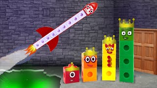 Numberblocks Kings and Queens (Learn to Add) || Keith's Toy Box