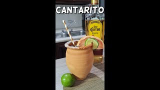 Cómo Preparar EL CANTARITO - Bebida Tradicional Mexicana - Receta Fácil #shorts