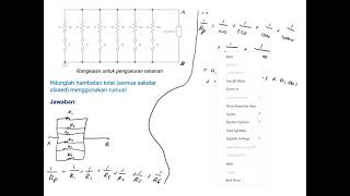 Contoh Perhitungan Hambatan Pengganti pada Rangkaian untuk Pengukuran Tahanan