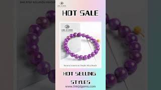 High Grade Stone Round Beads Bracelet Series 3