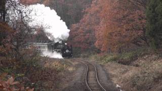 2011.11.27 C57180 「SLばんえつ物語号」 初冬の磐越西線（山都－喜多方）