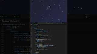 Interactive Floating Particles Background with Mouse Effect - CSS + JavaScript Tutorial