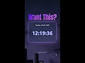 Build a Live Digital Clock in 11 Seconds! | HTML CSS JS #shorts #coding