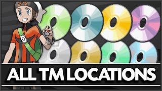 How \u0026 Where to Get - All TM Locations in Pokemon Omega Ruby \u0026 Alpha Sapphire