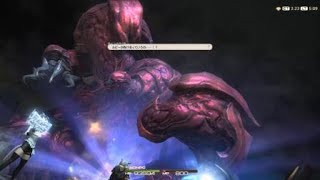 【FF14】極ルビーウェポン　前半　赤魔