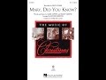 Mary, Did You Know? (SSA Choir) - Arranged by Roger Emerson