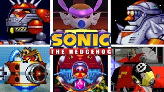 Evolution of 2D Sonic Games: Final Bosses (1991-2023)