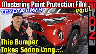 Mastering The Toyota Rav4 Bumper PPF Installation - Paint Protection Film How To