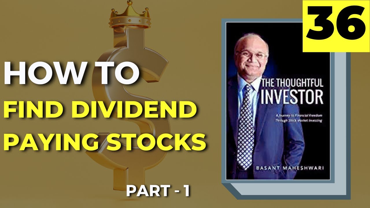 The Importance Of Dividends For Investors!ways To Finding Stocks With ...