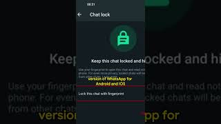 How to Lock and Hide WhatsApp Chats.