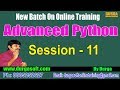 Advanced Python || Garbage Collection || by Durga On 24-07-2018