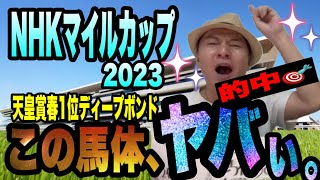 【NHKマイルカップ2023】《1位シャンパンカラー》予想も◎▲で的中！これで、2023G1   1位馬成績（3.1.2.1）