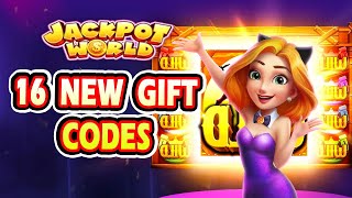 Jackpot World Slots Casino 16 New Gift Codes | Jackpot World Slots Casino 16 New Redeem Codes