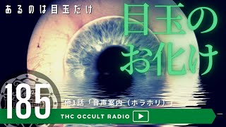 怪談・怖い話「目玉のお化け」「音声案内(ホラホリより)」不思議な話・人怖を朗読・考察 THCオカルトラジオ ep.185