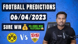 Football Predictions Today 06/04/2024 | Soccer Predictions | Football Betting Tips - EPL, Bundesliga