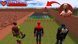 I BECAME SCP-096 VS SPIDERMAN VENOM IN GARRY'S MOD