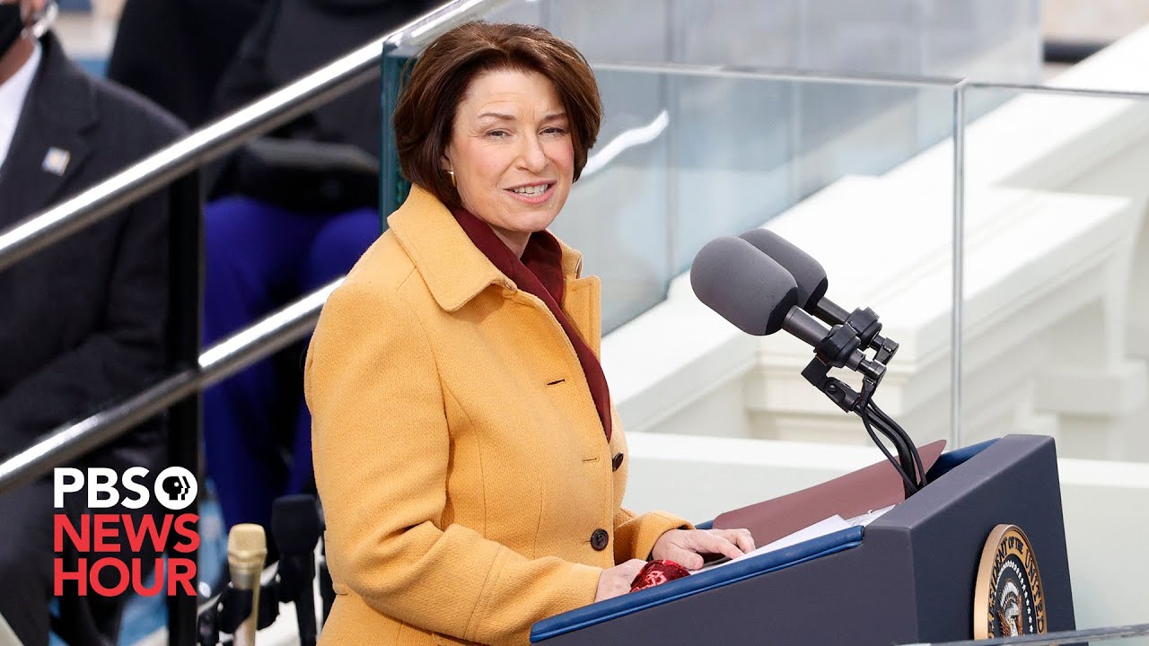 WATCH: Sen. Klobuchar's Full Remarks At Biden Inauguration - YouTube