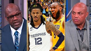 Inside the NBA reacts to Grizzlies vs Lakers Game 4 Highlights | 2023 NBA Playoffs