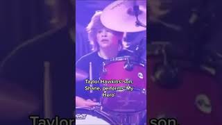 Taylor Hawkins' son Shane performs 'My Hero' with Foo Fighters