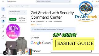 Get Started with Security Command Center | march 2026 | #GSP1124 #qwiklabsarcade2026