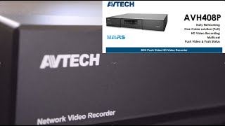 AVTECH AVH408P NVR Network Video Recorder | Unboxing