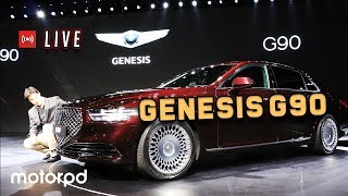 신형 제네시스 G90 출시현장에서… EQ900에서 G90으로 돌아온 제네시스의 플래그십 세단! (All-New Genesis G90 unveiling)