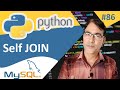 Self Join in Python MySQL | Python with MySQL | Python tutorial for beginners - 86