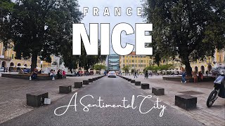 NICE France - Quaint, Sophisticated & Lively | Inner City Driving 4K HDR