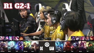 GG vs GAM - Game 1 | Round 1 LoL MSI 2023 Play-In Stage | Golden Guardians vs GAM Esports G1 full