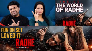 Inside the world of Radhe | Reaction | BTS | Radhe Making | Salman Khan, Disha Patani | Prabhu Deva