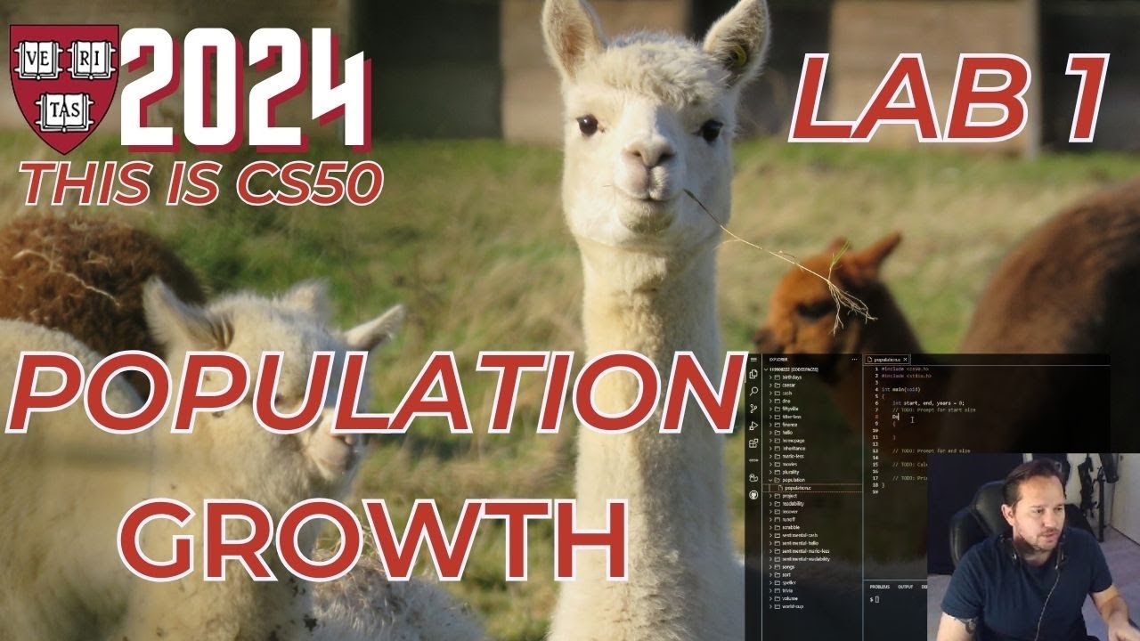 Cs50 Lab 1 Population Solution 2024 Beginners Guide Youtube
