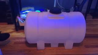 My new 35 Gallon reservoir water tank for my reef build