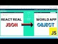 Learn JSON in a Real World React App
