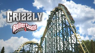 Arrow Dynamics Hyper Coaster | GRIZZLY | Roller Coaster Tycoon 3 60fps