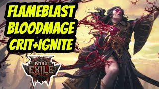 PoE2 Flameblast Blood Mage Build - Great Mapper, Beginner Friendly, Endgame Viable