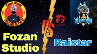 (Raistar vs Fozan Studio) Free Fire Op players @RaiStar part 2