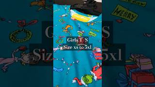 Girl T/s Xs to 5xl.........#fashion #clo