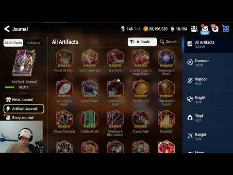 [Epic Seven] 2023 New Player Guide Day 20 – Getting RTA Ready, (Artifact Selector Advice)