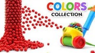 Learn Colors with Color Balls Machine - Colors Videos Collection