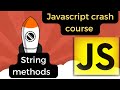 String methods in Javascript
