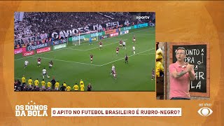 Neto ouve áudios do VAR de Corinthians x Flamengo e se revolta: “roubaram!”