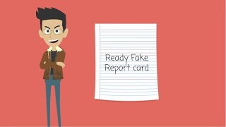 Ready Make a Fake Report card