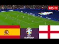 Spain vs England LIVE. Final Euro Cup 2024 Germany Full Match - Simulation Video Games