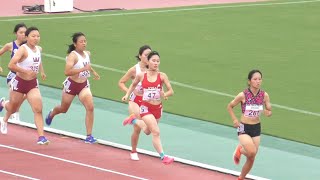 決勝  女子800m  関東学生新人陸上2024