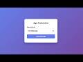 Age Calculator Using HTML CSS JavaScript | Beginner Web Project 🎂 #WebDevelopment #MiniProject