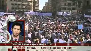 Sharif Abdel Kouddous Reports Live From Massive Protest in Tahrir Square July 8