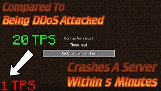 Minecrafts Most Overpowered Server Crashing Method In History! (Crashes A Server In Under 5 Minutes)